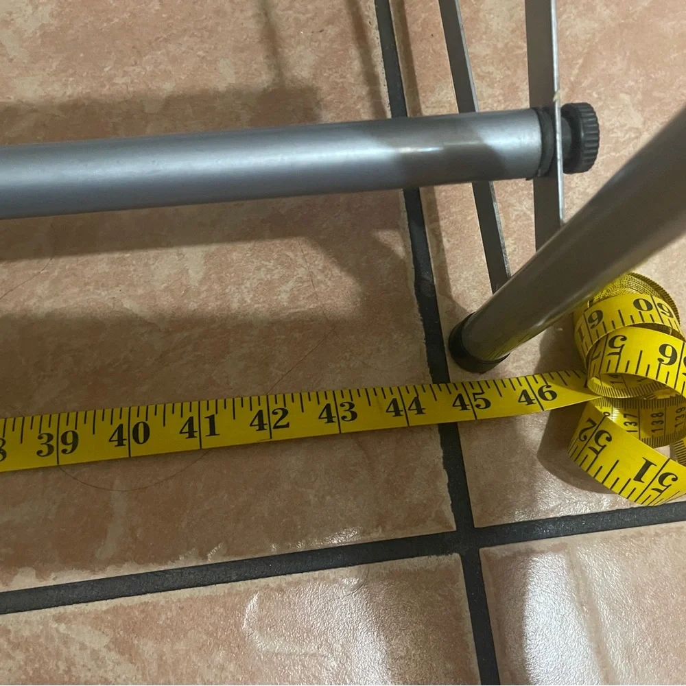 Silver 2-Tier Metal Shoe Rack - Picture 6 of 8